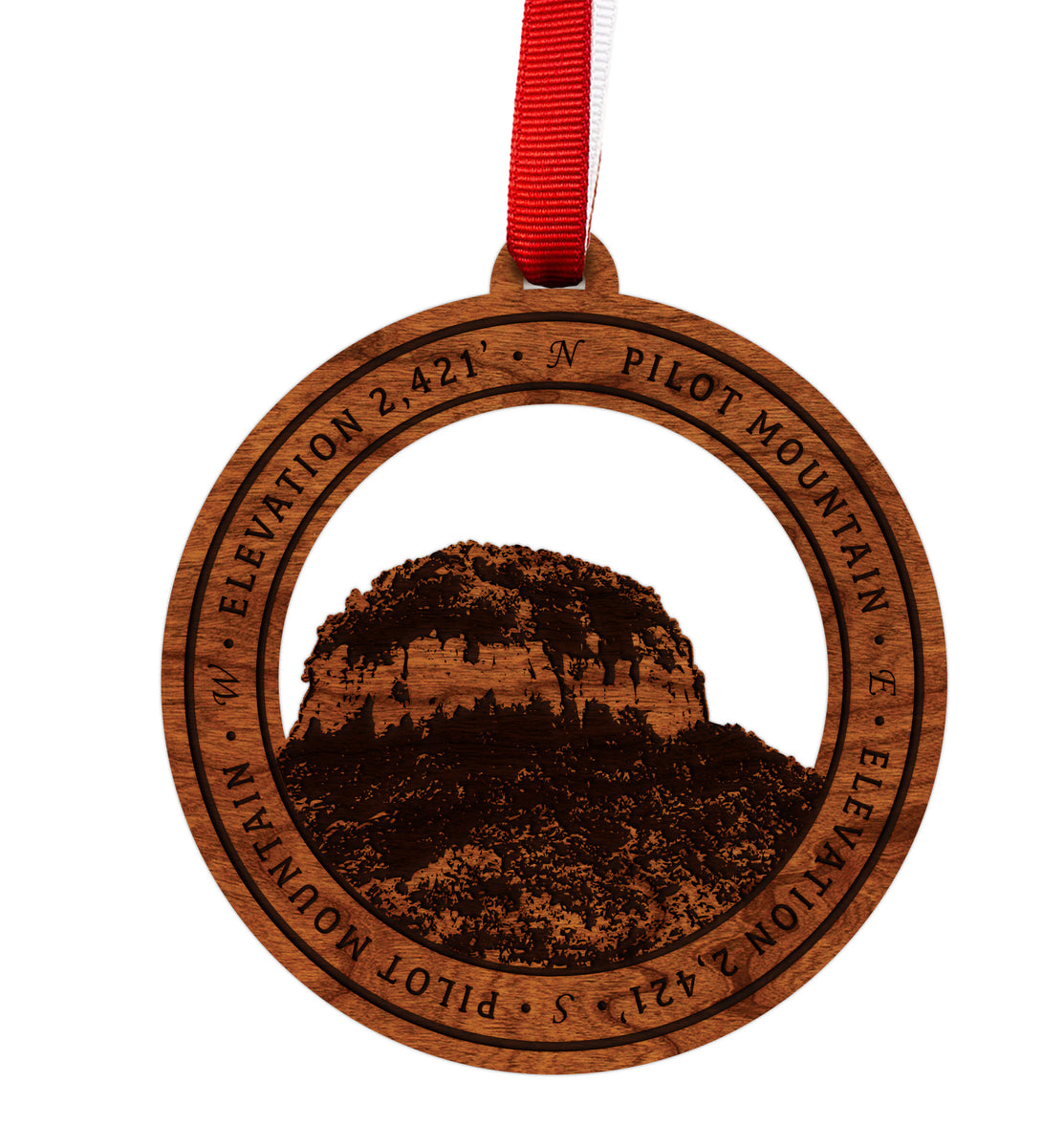 Pilot Mountain Ornament LazerEdge