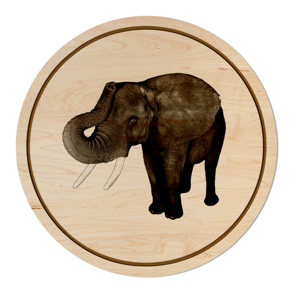African Animals Coaster Elephant