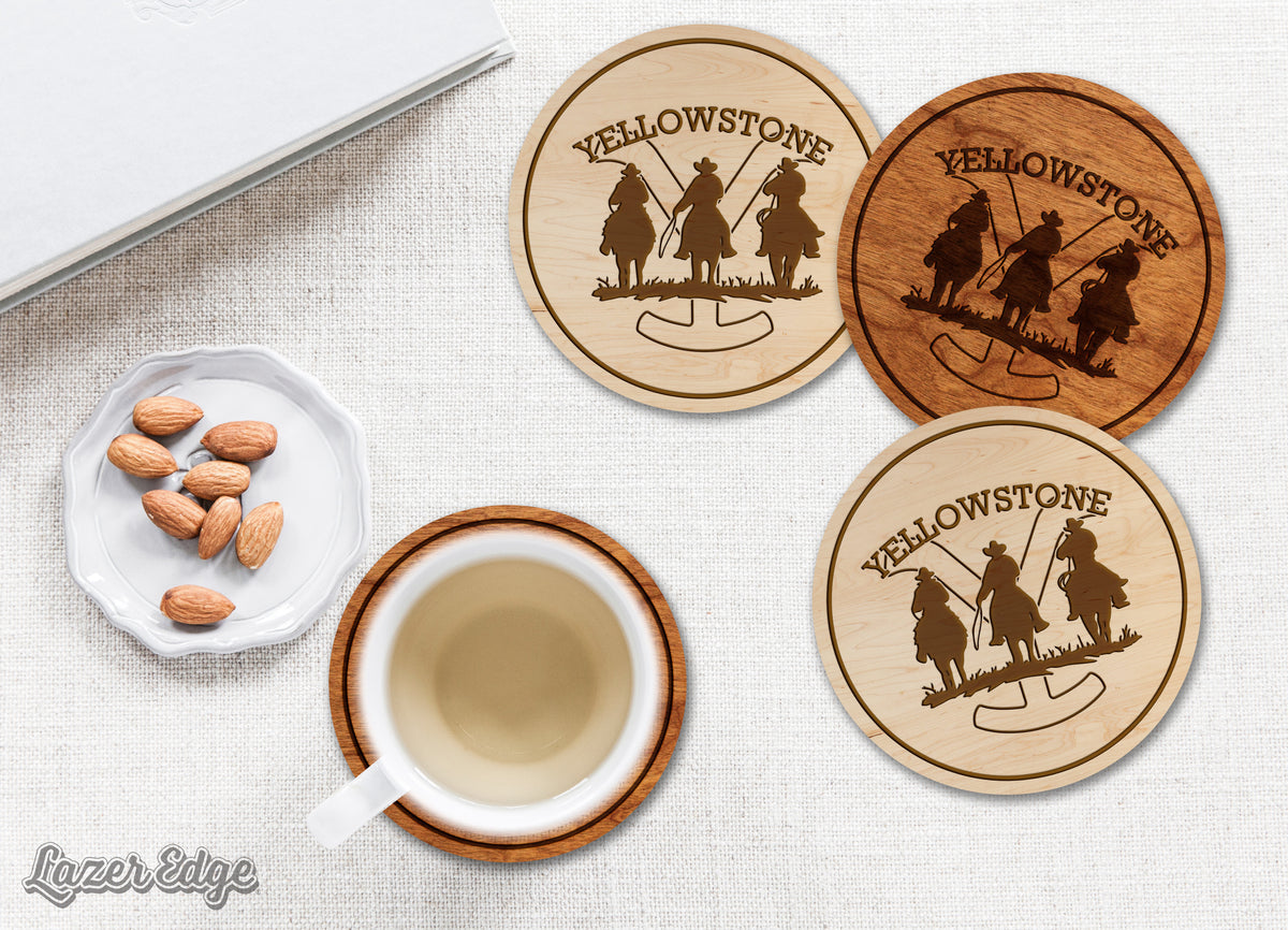 Yellowstone Horses Cherry Coaster LazerEdge