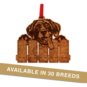 Dog Ornament (Multiple Dog Breeds Available) Ornament Shop LazerEdge 