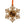 Load image into Gallery viewer, Sam Houston State University Bearkat Snowflake Ornament – Crafted from Cherry and Maple Wood – Sam Houston Bearkats
