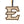 Load image into Gallery viewer, East Tennessee State University Primary Logo Ornament – Crafted from Cherry and Maple Wood – East Tennessee State Buccaneers
