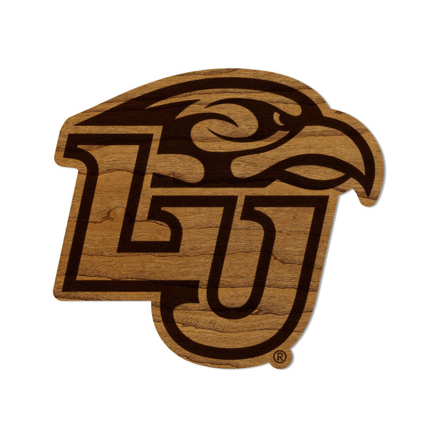 Liberty University Eagle LU Magnet - Crafted from Cherry or Maple Wood - Liberty Flames