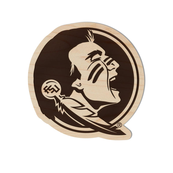 Florida State University Seminoles Magnet - Crafted from Cherry or Maple Wood - Florida State Seminoles