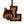 Load image into Gallery viewer, Loyola-Chicago Ramblers Ornament – Crafted from Cherry and Maple Wood – Loyola University Chicago
