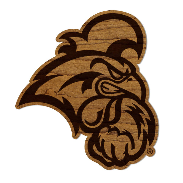 Coastal Carolina University Chanticleers Magnet - Crafted from Cherry or Maple Wood - Coastal Carolina Chanticleers