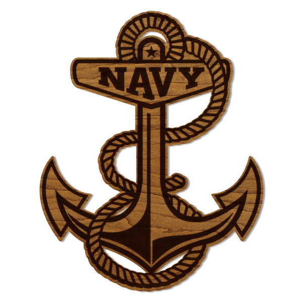 United States Naval Academy Anchor Wall Hanging – Crafted from Cherry and  Maple Wood - Navy Midshipmen