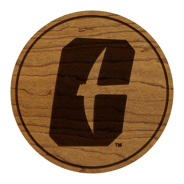 University of North Carolina at Charlotte All-In-C Coaster – Crafted from Cherry or Maple Wood – UNC Charlotte 49ers