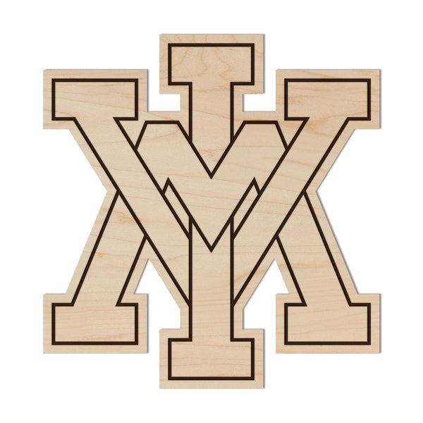 Virginia Military Institute VMI Magnet - Crafted from Cherry or Maple Wood - VMI Keydets