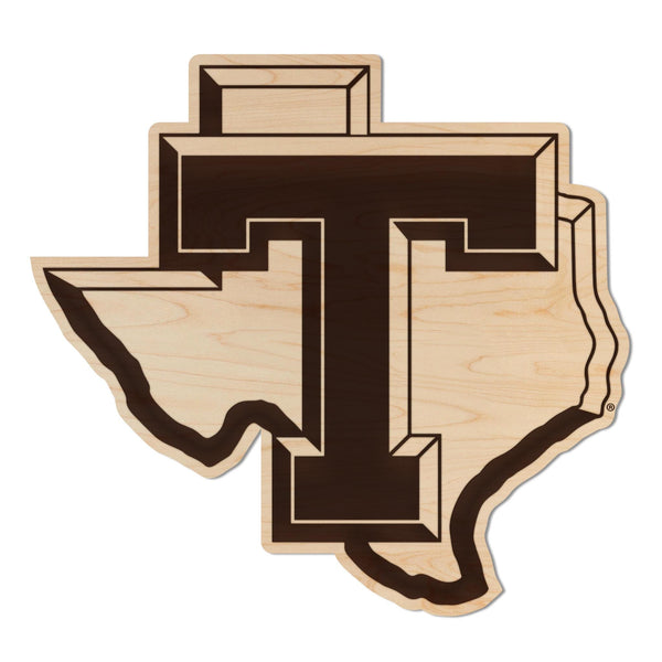 Tarleton State University Institutional Mark Wall Hanging – Crafted from Cherry and  Maple Wood - Tarleton State Texans