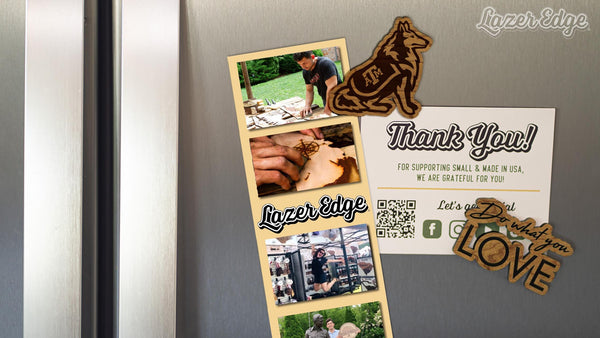 Texas A&M University Reveille Dog Magnet - Crafted from Cherry or Maple Wood - TAMU Aggies