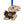 Load image into Gallery viewer, Kansas University Jayhawks Ornament – Crafted from Cherry and Maple Wood – Kansas Jayhawks
