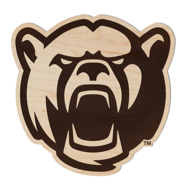 Baylor University Bears Magnet - Crafted from Cherry or Maple Wood - Baylor Bears