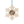 Load image into Gallery viewer, University of North Carolina Chapel Hill Ramses Snowflake Ornament – Crafted from Cherry and Maple Wood – UNC Tar Heels
