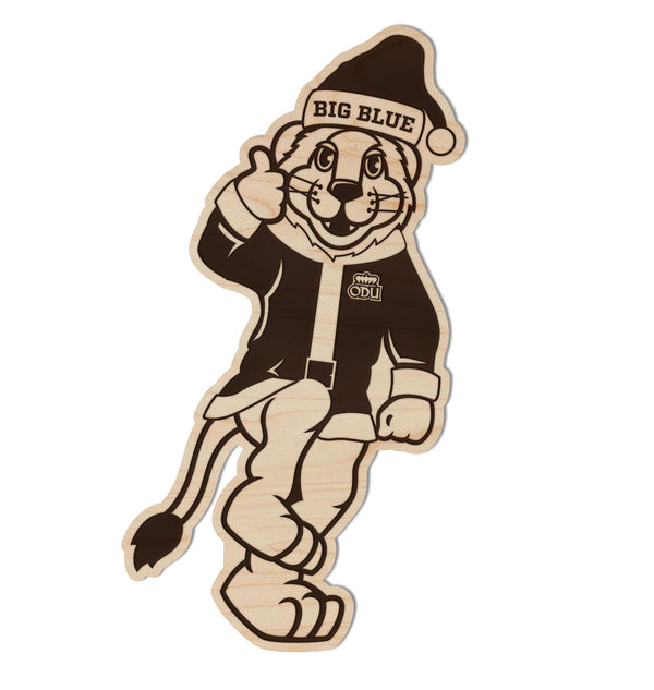 Old Dominion University Vintage Big Blue Full Body Magnet - Crafted from Cherry or Maple Wood - Old Dominion Monarchs