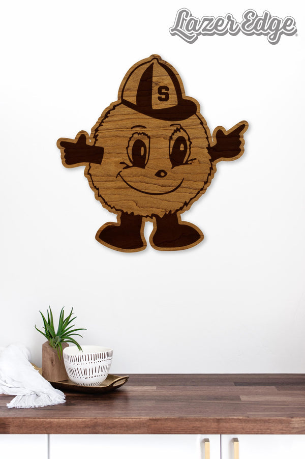 Syracuse University Otto Wall Hanging – Crafted from Cherry and  Maple Wood - Syracuse Orangemen