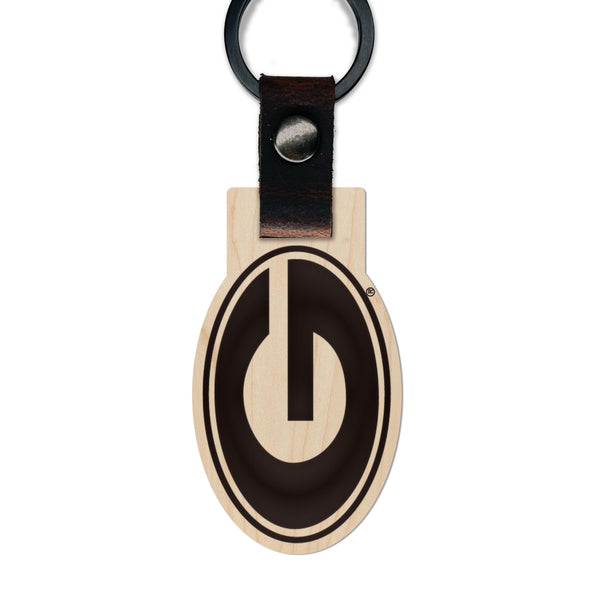 Georgia Athletic G Wooden Keychain – Crafted from Cherry or Maple Wood