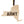Load image into Gallery viewer, West Point University Army Wordmark on State Ornament – Crafted from Cherry and Maple Wood – West Point Black Knights
