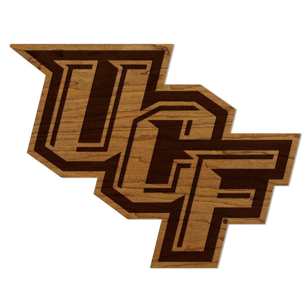 University of Central Florida UCF Cutout Wall Hanging – Crafted from Cherry and  Maple Wood - UCF Knights