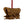 Load image into Gallery viewer, Oklahoma University Sooner Wagon Ornament – Crafted from Cherry and Maple Wood – Oklahoma University Sooners
