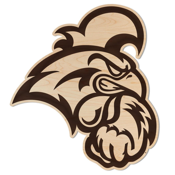 Coastal Carolina University Chanticleers Wall Hanging - Crafted from Cherry or Maple Wood - Coastal Carolina Chanticleers