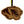 Load image into Gallery viewer, University of Missouri Tigers Ornament – Crafted from Cherry and Maple Wood – Mizzou Tigers
