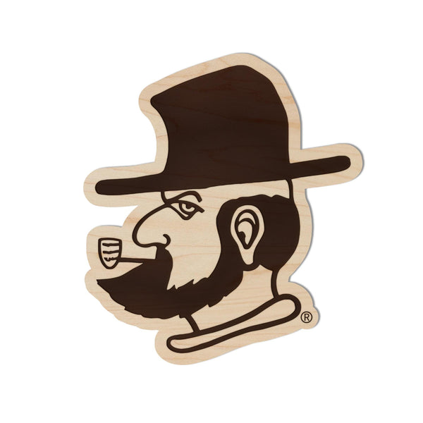 Appalachian State University Yosef Magnet - Crafted from Cherry or Maple Wood - App State Mountaineers