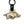 Load image into Gallery viewer, Arkansas Razorbacks Wooden Keychain – Crafted from Cherry or Maple Wood
