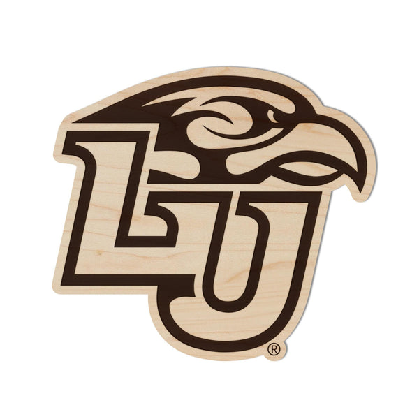 Liberty University Eagle LU Magnet - Crafted from Cherry or Maple Wood - Liberty Flames
