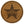 Load image into Gallery viewer, Sheriff Emblem Coaster – Crafted from Cherry or Maple Wood
