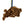 Load image into Gallery viewer, United States Naval Academy Goat Ornament – Crafted from Cherry and Maple Wood – Navy Midshipmen
