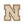 Load image into Gallery viewer, University of Nebraska N Logo Magnet - Crafted from Cherry or Maple Wood - Air Force Falcons
