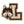 Load image into Gallery viewer, Loyola-Chicago Ramblers Magnet - Crafted from Cherry or Maple Wood - Loyola-Chicago Ramblers
