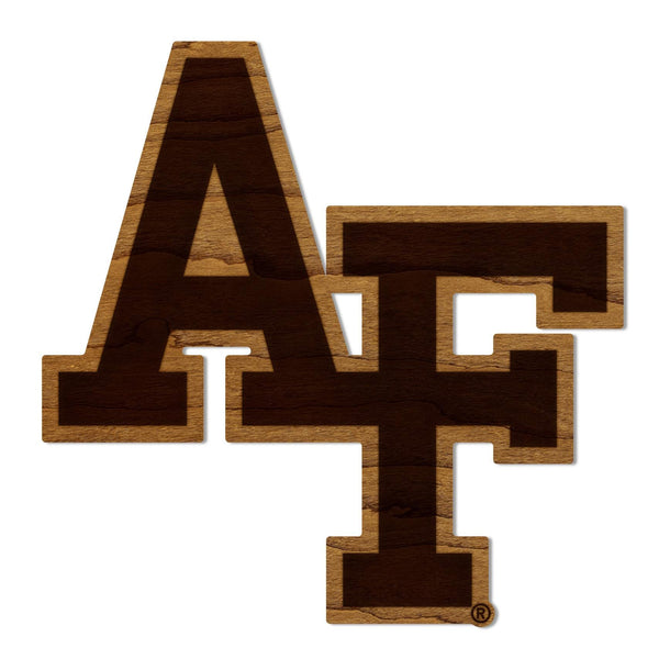 Air Force Academy Logo Magnet - Crafted from Cherry or Maple Wood - Air Force Falcons