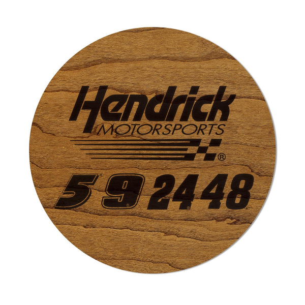 Hendrick Motorsport Drivers Wooden Magnet | Crafted from Cherry and Maple Wood | Made in USA | Officially Licensed by Hendrick Motorsport