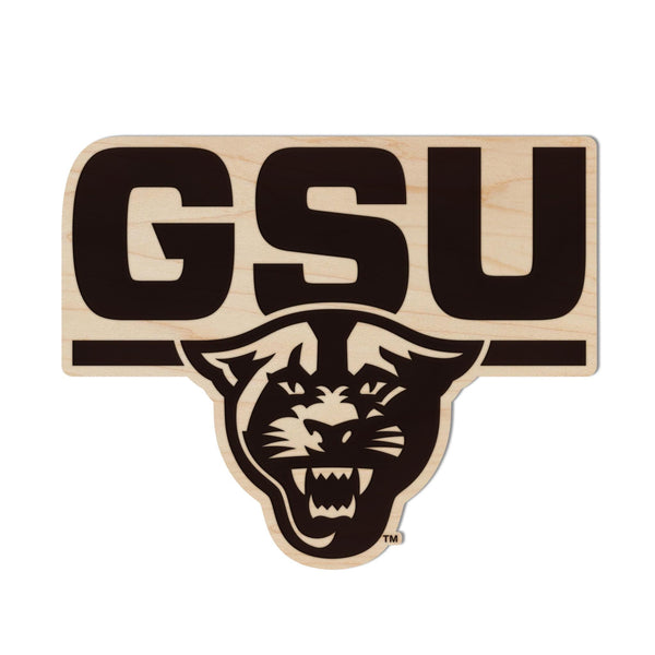 Georgia State Panthers Magnet - Crafted from Cherry or Maple Wood