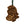 Load image into Gallery viewer, Michigan State University Vault Sparty Ornament – Crafted from Cherry and Maple Wood – Michigan State Spartans
