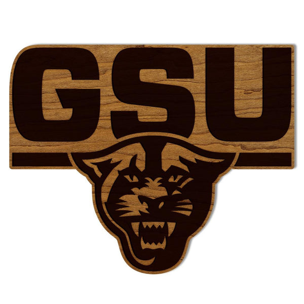 Georgia State University Panthers Wall Hanging - Crafted from Cherry or Maple Wood