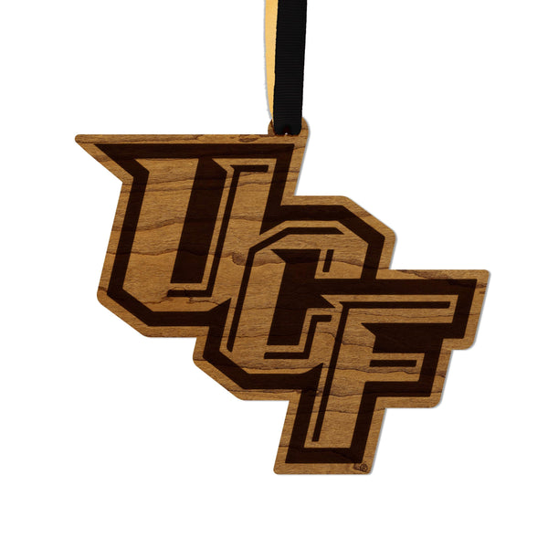 University of Central Florida UCF Ornament – Crafted from Cherry and Maple Wood – UCF Knights