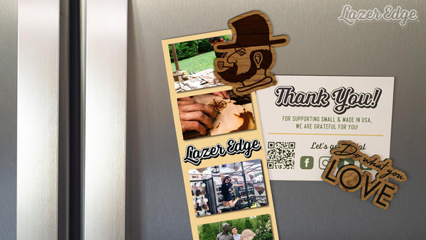 Appalachian State University Yosef Magnet - Crafted from Cherry or Maple Wood - App State Mountaineers