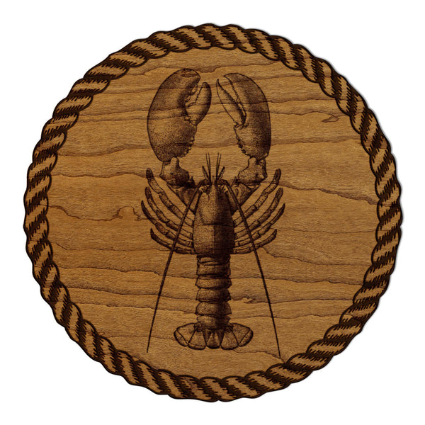 Lobster Coaster – Crafted from Cherry or Maple Wood