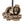 Load image into Gallery viewer, Old Dominion University Ornament Monarch Ornament – Crafted from Cherry and Maple Wood – Old Dominion Monarchs
