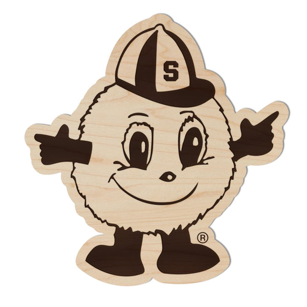 Syracuse University Otto Magnet - Crafted from Cherry or Maple Wood - Syracuse University