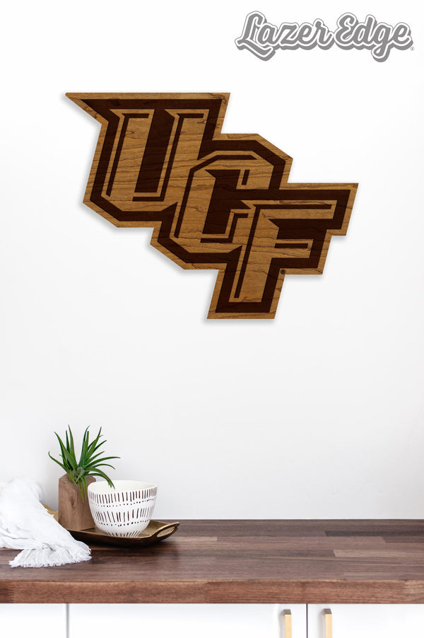 University of Central Florida UCF Cutout Wall Hanging – Crafted from Cherry and  Maple Wood - UCF Knights