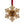 Load image into Gallery viewer, Texas Tech University Double T Snowflake Ornament – Crafted from Cherry and Maple Wood – Texas Tech Red Raiders
