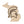 Load image into Gallery viewer, Michigan State University Spartan on State Magnet - Crafted from Cherry or Maple Wood - Michigan State Spartans
