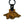 Load image into Gallery viewer, Arkansas Razorbacks Wooden Keychain – Crafted from Cherry or Maple Wood
