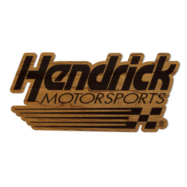 Hendrick Motorsport Wooden Magnet | Crafted from Cherry and Maple Wood | Made in USA | Officially Licensed by Hendrick Motorsport