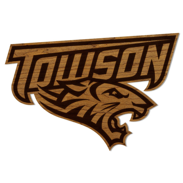 Towson University Tiger Cutout Wall Hanging – Crafted from Cherry and  Maple Wood - Towson Tigers