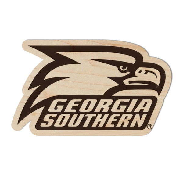 Georgia Southern Eagles Magnet - Crafted from Cherry or Maple Wood - Georgia Southern Eagles